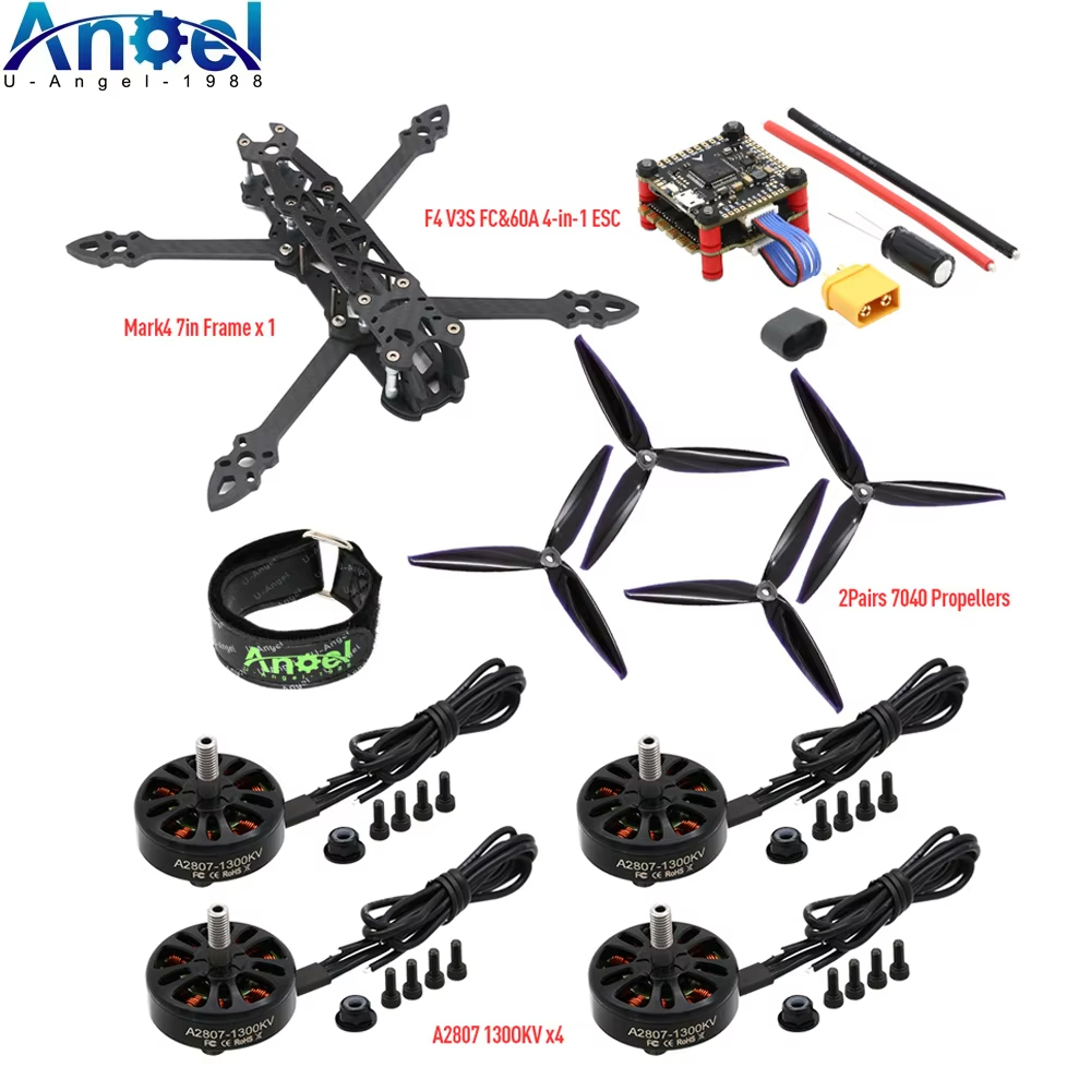 Mark4 Mark 4 7inch 295mm FPV F - Drone Kit Build Yourself recension och pris