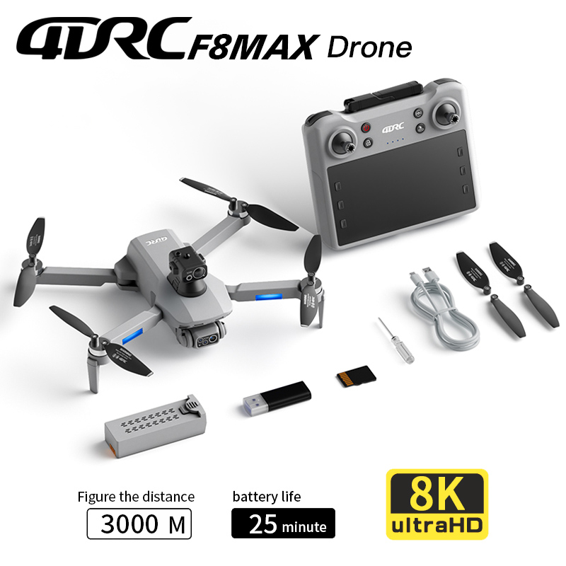 F8 MAX GPS Drone Professional  - Drone Kit Professional recension och pris
