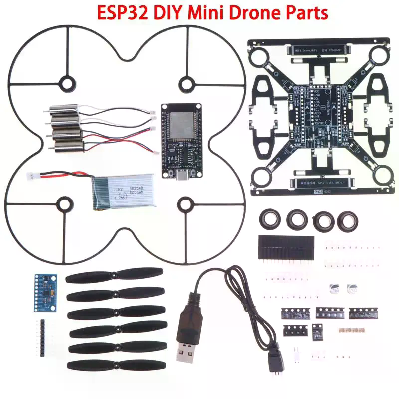 ESP32 Open‑Source Mini Drone K - Drone Kit Octocopter recension och pris