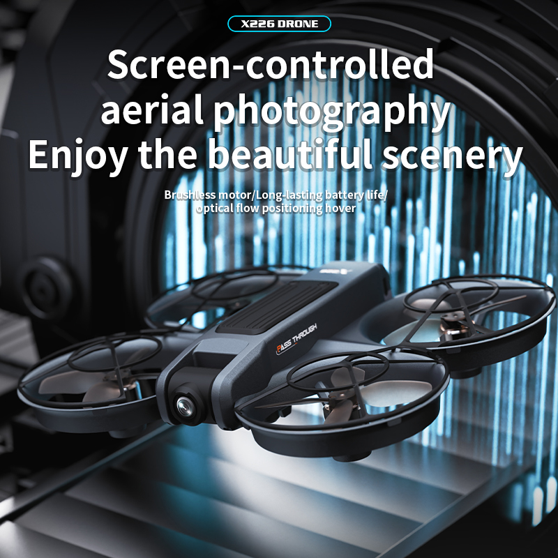 Brand+ X226 VR FPV 8K GPS Dron - Drone Kit Tricopter recension och pris