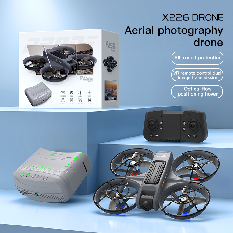Brand+ X226 VR FPV 8K GPS Dron - Drone Kit Tricopter recension och pris